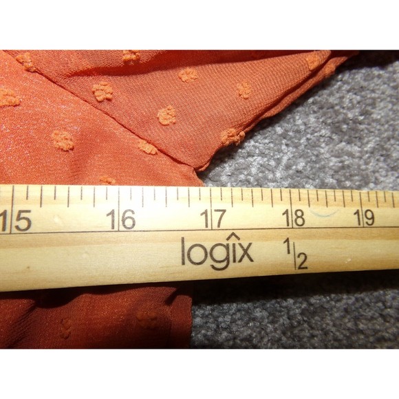 402 & beyond off the shoulder peasant top long sleeve boho size SM - Picture 8 of 9